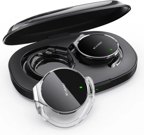 Auriculares Bluetooth 5.4, con cancelación de ruido, auriculares inalámbricos con clip en forma de gota de agua, auriculares deportivos Bluetooth