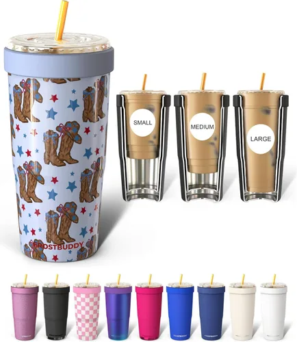 Frost Buddy Togo Buddy 30oz Stainless Steel Vacuum Insulated Tumbler To Go Coffee Cup – Iced Coffee Sleeve, Travel Mug, Thermal Cup for Hot & Cold