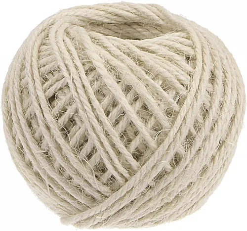 Miniatura 10 de uxcell 2 rollos de cuerda de yute natural de 0.039 pulgadas, 82 pies, 3 capas de cuerda de yute para artes y manualidades, adornos de regalo, cordel