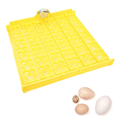 Miniatura 8 de Bandeja para incubadora de huevos, bandeja automática hueca de cuatro hojas, volteador de huevos para sobrevivientes, pequeños agricultores