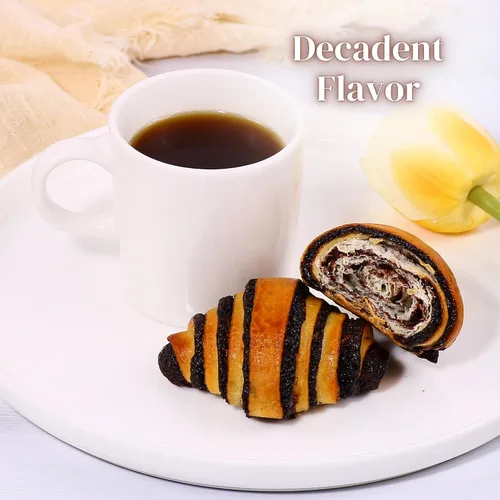 Miniatura 6 de Pasteles Rugelach Croissant de Chocolate Pan Babka de Chocolate Pastelería de Desayuno Snack de Café Kosher, Sin Lácteos y Sin Nueces