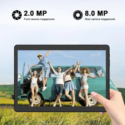 Miniatura 8 de COOPERS Tablet Android de 10 pulgadas, 6 GB de RAM+32 GB ROM tabletas de computadora compatibles con 1 TB expandir, pantalla táctil IPS de 1280 *