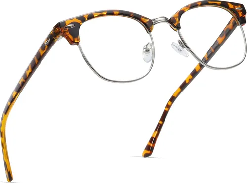 Miniatura 35 de Gafas de Luz Azul para Mujer/Hombre Gafas de Computadora de Luz Azul para Mujeres/Hombres A04-cristal marco plateado