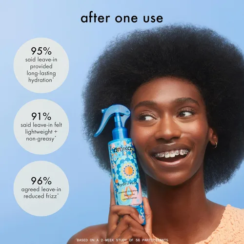 Miniatura 5 de amika Hydro Rush Intense Moisture Leave-In Conditioner with Hyaluronic Acid
