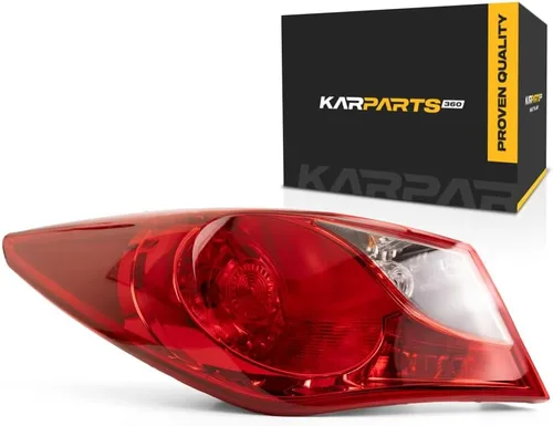 KarParts360 Luz trasera de repuesto para Hyundai Sonata 2011 12 13 2014 lado del conductor para HY2804116 | 92401-3Q000