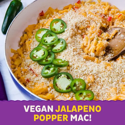 Miniatura 6 de Annie's Pasta y Salsa Vegana con Sabor a Macarrones y Queso, Orgánica, a Base de Plantas, Para Cena o Snacks, 6 onzas