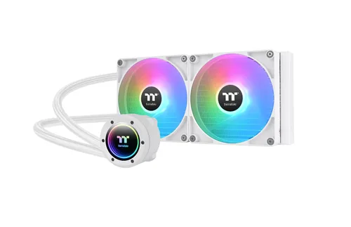 Miniatura 15 de Thermaltake TH420 ARGB Sync All-in-One Liquid Cooler Edición Nieve, AMD(AM5/AM4) Intel(LGA 1700/1200), Radiador de Alta Eficiencia de 420mm, Blanco