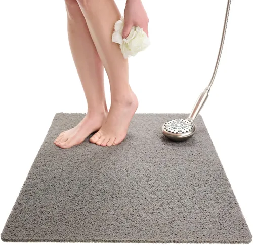 Miniatura 41 de Tapete de ducha antideslizante para bañera - Tapete de baño de lufa para baño - Tapete de baño de 40 x 16 pulgadas - Alfombra de baño antideslizante