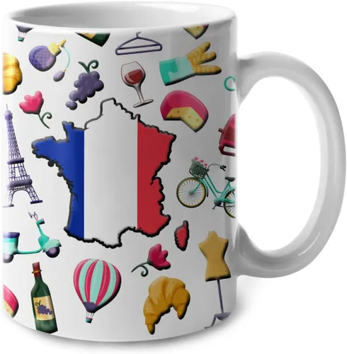Miniatura 12 de Lotacy Taza de café con símbolos de Cuba con bandera de mapa, taza de cerámica de bandera cubana de 11 onzas, recuerdo de Cuba y regalos, idea
