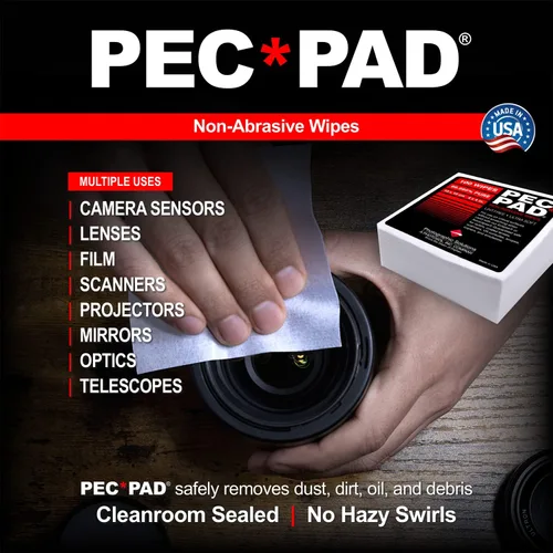 Miniatura 6 de Photographic Solutions Kit de supervivencia digital - Hisopos de sensor tipo 3 (0.945 in), toallitas fotográficas PEC-PAD, paquete de limpieza