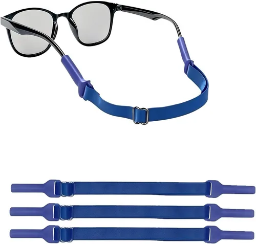 Miniatura 18 de Retenedores elásticos ajustables para gafas de lectura, gafas de miopía, gafas de sol deportivas