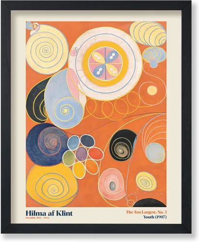 Miniatura 37 de Poster Master Póster de ilustración vintage, impresión retro moderna, los diez más grandes n.º 1, infancia, flor, abstracto, regalo para artista