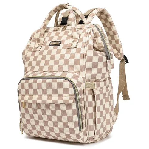 Miniatura 20 de Mochila para pañales, bolsas de pañales para bebés, niñas y niños, bolsas de bebé para mamás papás, bolsa cambiadora de pañales con bolsillos Azul
