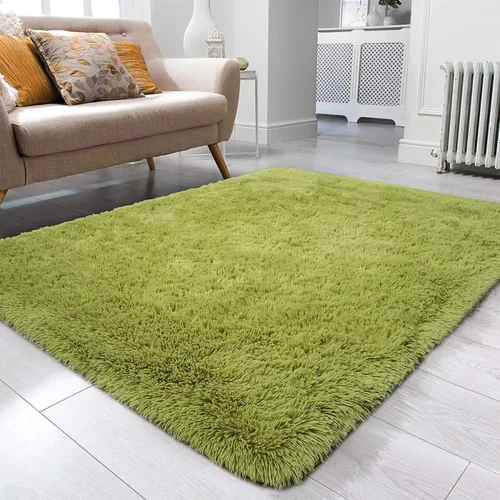 Miniatura 46 de Ompaa Alfombra Esponjosa, Alfombras de Área Súper Suaves y Peludas para Dormitorio y Sala de Estar - 6' x 9' Alfombra Grande de Felpa Peluda Shag