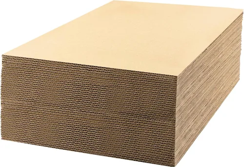 Miniatura 13 de Golden State Art, Paquete de 50 hojas de cartón corrugado de 5 x 7 pulgadas, almohadillas de cartón plano para embalaje, correo o manualidades