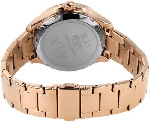 Miniatura 6 de Armani Exchange - Reloj de vestir de acero inoxidable con tres manos para mujer, Oro rosa automático, Reloj automático