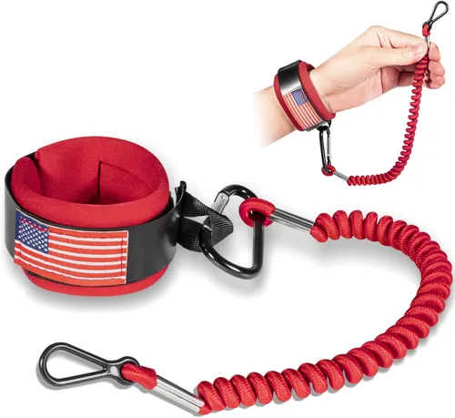 Miniatura 10 de 8M0092849 - Cordón para interruptor de muerte de barco, 2 unidades, interruptor de parada de emergencia para motor de barco, correa de seguridad