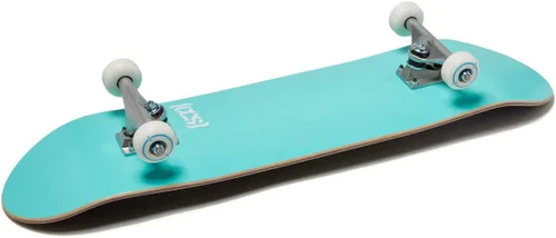 Miniatura 2 de [CCS] Patineta completa Madera de arce Grado profesional Totalmente montado con herramienta de patinaje y calcomanías Adultos, niños, Verde