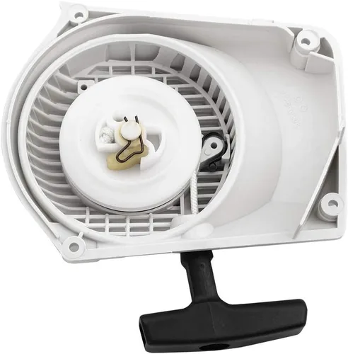 Miniatura 2 de Conjunto de arranque de retroceso para Stihl MS240 024 MS260 026 Motosierra # 1121 080 2101 con cuerda de tracción de 6.6 ft