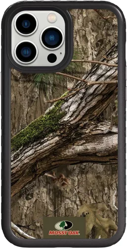 Miniatura 10 de cellhelmet Mossy Oak Agua Yellowfin Funda de doble capa en gris diseñada para iPhone 13 Mini a prueba de golpes y caídas, duradera, como se ve