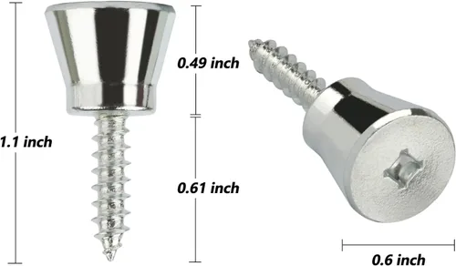 Miniatura 2 de WPW10661886 W10460893 Tornillo de montaje del manillar de la puerta del refrigerador Whirlpool (4)