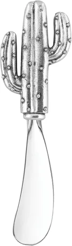 Miniatura 4 de UP UPware - Juego de esparcidores de queso de cactus, untadores de mantequilla de aleación de zinc con asas decorativas para queso, crema y salsas