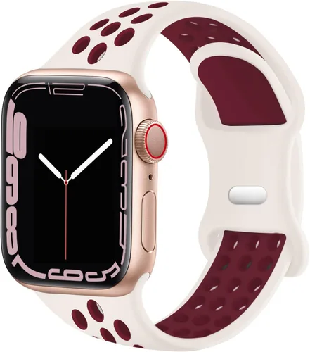 Miniatura 14 de Correas deportivas compatibles con correas de Apple Watch de 1.496 in 1.575 in 1.614 in 1.654 in 1.732 in 1.772 in 1.811 in 1.929 in, correa