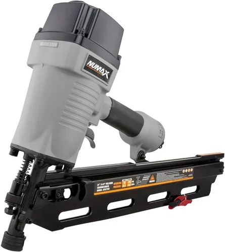 Miniatura 11 de NuMax SFR2190WN Clavadora neumática de 21 grados con cabeza redonda completa de 3-1/2" y clavos (500 unidades)