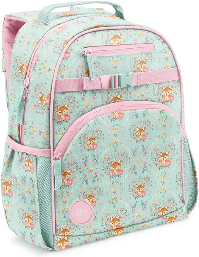 Simple Modern Mochila infantil para niñas y niños escolares Mochila primaria para adolescentes Colección Fletcher Niños - Grande (16 pulgadas de