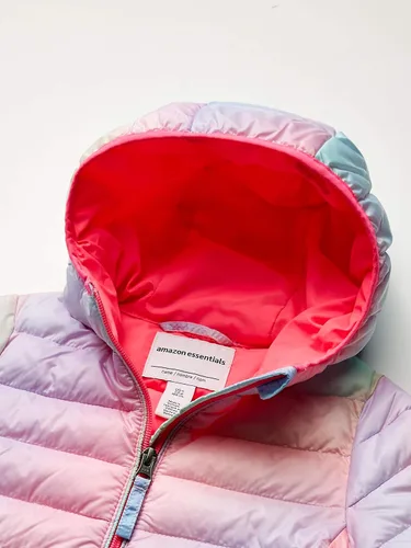 Miniatura 2 de Tienda Essentials Girls and Toddlers' Lightweight Water-Resistant Packable Hooded Puffer Jacket