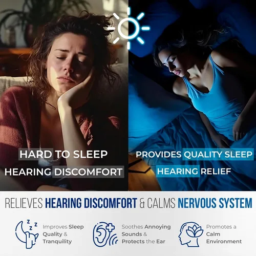 Miniatura 3 de Audio Calm - Alivio de tinnitus para oídos zumbidos, vitaminas para la salud del oído, solución natural para aliviar el tinnitus, alivio rápido