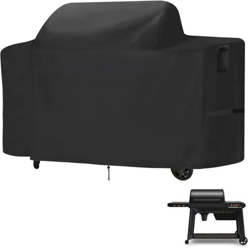 Miniatura 29 de Cubierta de horno de pizza para Ninja, cubierta de parrilla resistente para horno de exterior Ninja OO100 serie Woodfire 8 en 1, cubiertas