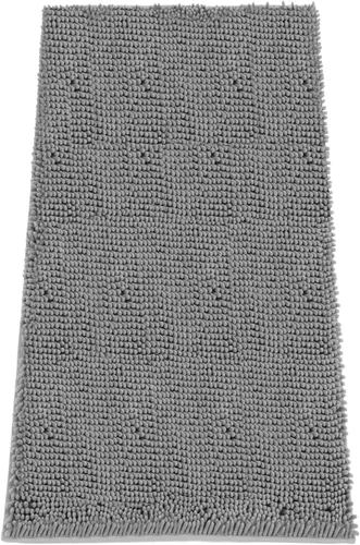 Miniatura 38 de Alfombra absorbente para perros para patas sucias, 120" x 36" alfombras de chenilla para interiores para la entrada, alfombra antideslizante lavable