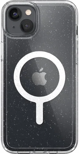 Miniatura 4 de Speck - Funda transparente para iPhone 15 Plus y 14 Plus, delgada, construida para MagSafe, resistente a los arañazos y protección contra caídas