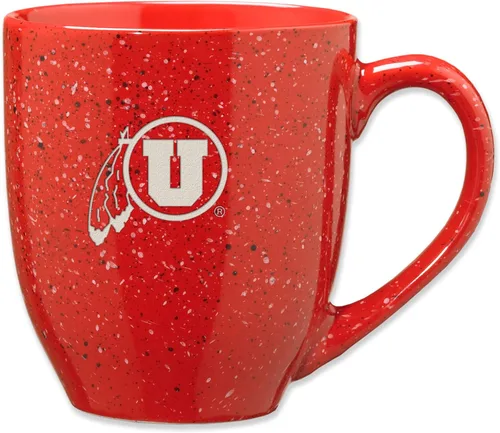 Miniatura 371 de Rico Industries NCAA Virginia Tech Hokies Maroon - Taza de café de cerámica grabada con láser, color del equipo, 16 onzas