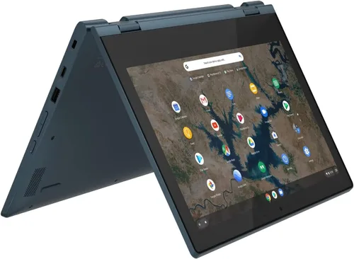 Miniatura 3 de Lenovo NB IP Flex 3 CB 11IGL05 N4020 4G 32G CRM, azul, 82BB0009US