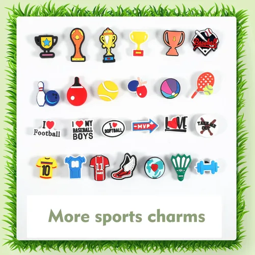 Miniatura 3 de Hroatpk Dijes para zapatos deportivos, 40, 139 piezas de bolas con letras y números para decoración de zapatos, accesorios para zapatos de rugby