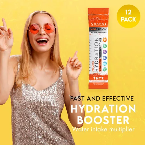 Miniatura 3 de Polvo de hidratación, paquetes de polvo de electrolitos, paquetes hidratantes con sabor natural para agua, electrolitos hidratantes de acción rápida