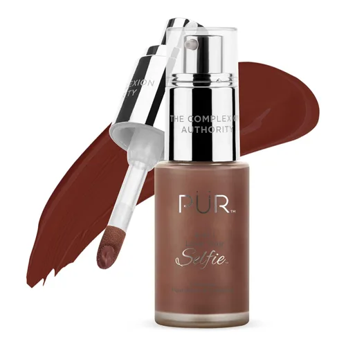 Miniatura 16 de PÜR MINERALS 4-in-1 Love Your Selfie Foundation & Concealer - Longwear Medium-to-Full Coverage Liquid Makeup Foundation with Hydrating Blend for