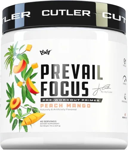 Prevail Polvo de Preentrenamiento con Nootrópicos: Preentrenamiento para Hombres y Mujeres, Suplemento de Energía y Enfoque de Última Generación con