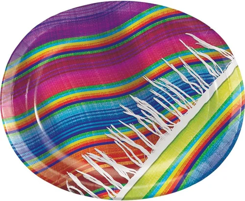 Miniatura 10 de Creative Converting 324356 Invitación plegable con temática de serape