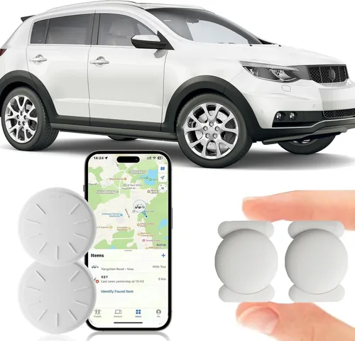 Miniatura 10 de Rastreador GPS para vehículos, 1 dispositivo de seguimiento en tiempo real para vehículos, funciona con Find My (solo iOS), mini dispositivo