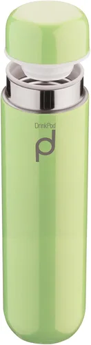 Miniatura 7 de Drinkpod Grunwerg - Botella de cápsula aislada al vacío, acero inoxidable, azul, 6.8 fl oz
