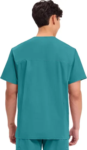 Miniatura 70 de Cherokee WW Professionals WW695 - Camisa de uniforme sanitario para hombre, con cuello en V