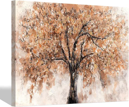 Miniatura 9 de Lienzo abstracto de flores para pared: imagen floral en tarro de masón, pintura con estampado de flores blancas para baño, dormitorio, decoración