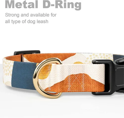 Miniatura 5 de Rnivvi Collar para perros pequeños, bonito collar resistente y ajustable para cachorros con hebilla de liberación rápida para machos, hembras