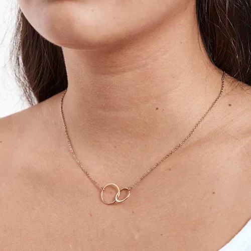 Miniatura 3 de Collar de regalo para mujeres y niñas, colgante de joyería moderna ajustable, idea de regalo de amor para ella con tarjeta sincera, regalos de larga
