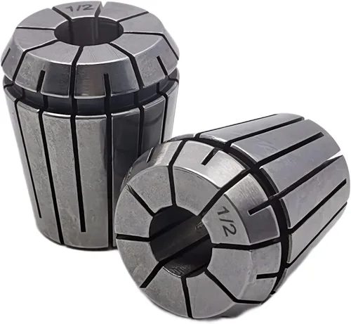 Miniatura 3 de ER32 Juego de pinzas de 1/2 2 piezas, juego de pinzas de resorte para máquina de grabado CNC y herramienta de torno de fresado
