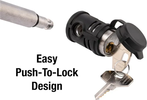 Miniatura 3 de Master Lock 1480DAT Stainless Steel Receiver Lock for 5/8 in. Receiver Hole