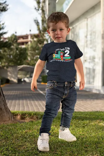 Miniatura 6 de Unordinary Toddler Camisa de 2 cumpleaños para niño Chugga Chugga Two Two Train im Two Year Old Second Birthday